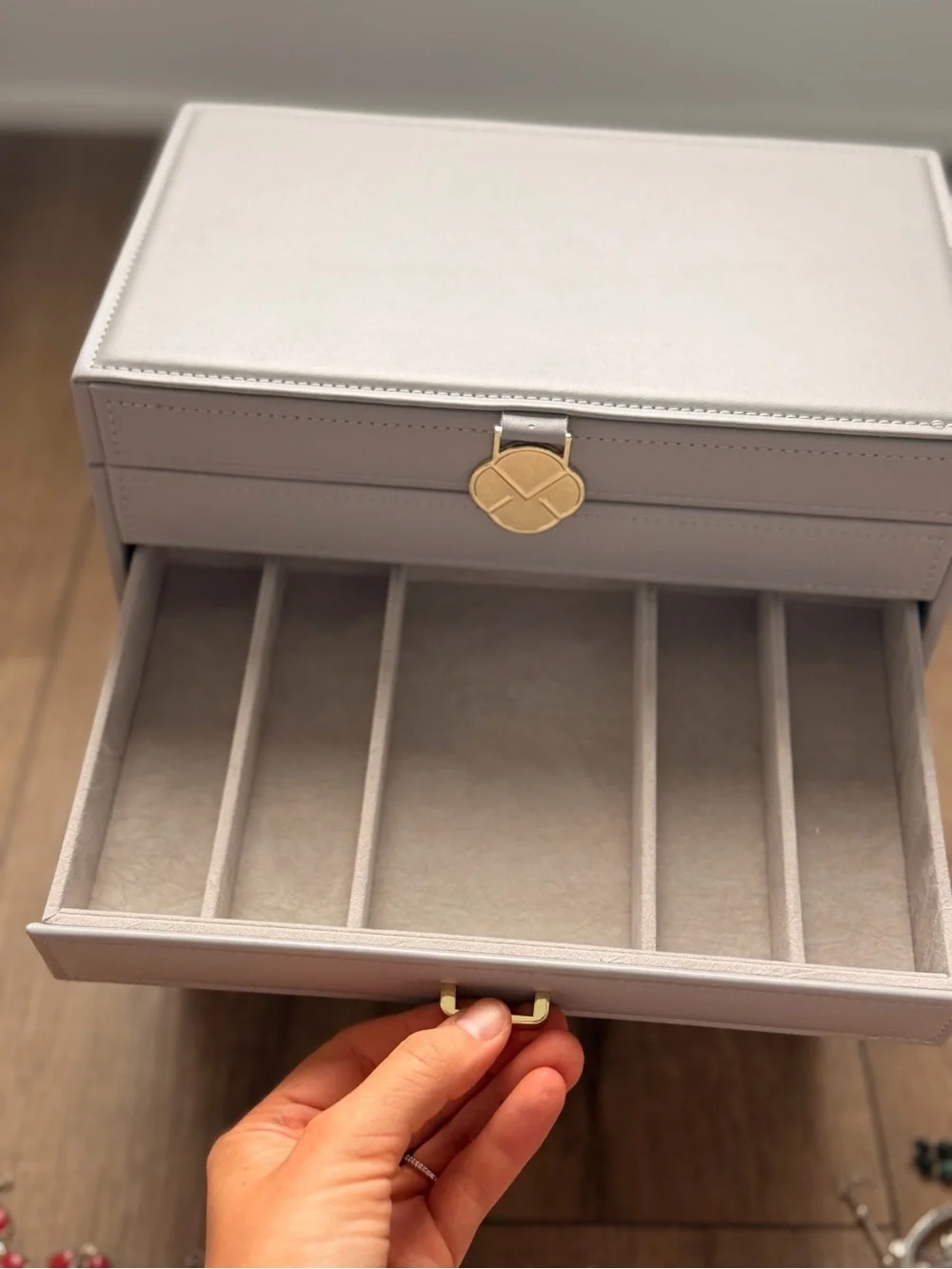 6 Layer Large Jewelry Box - Jewelry Holder Organizer, Jewelry Organizer